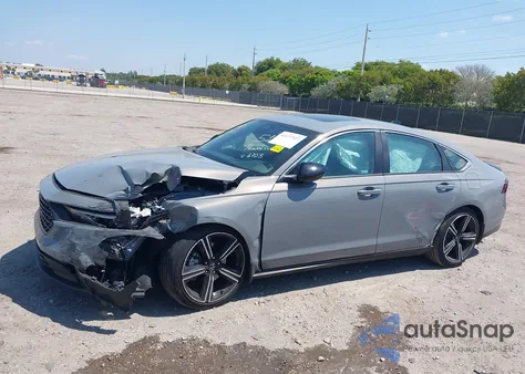 2024 Honda Accord Hybrid Sport из США, поврежденный, VIN 1HGCY2F51RA026703